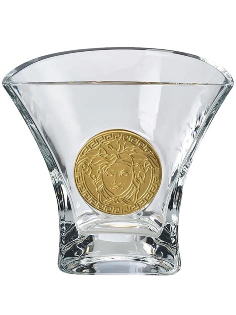 versace rosenthal glas schale|versace bronze vase.